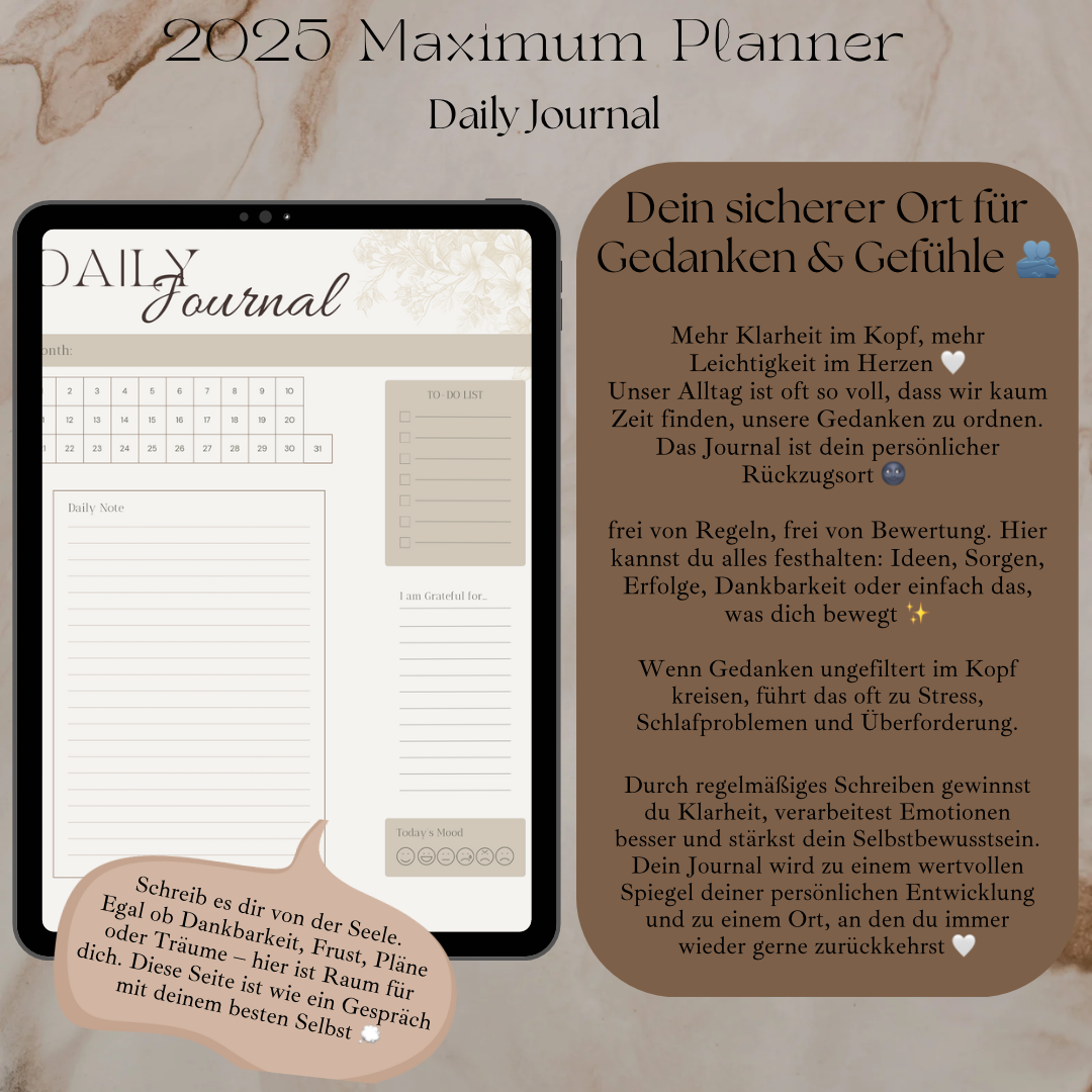 Jahres Planer 2025
