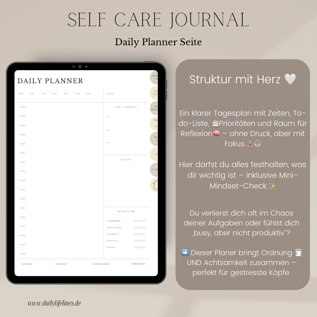 Self Care Journal