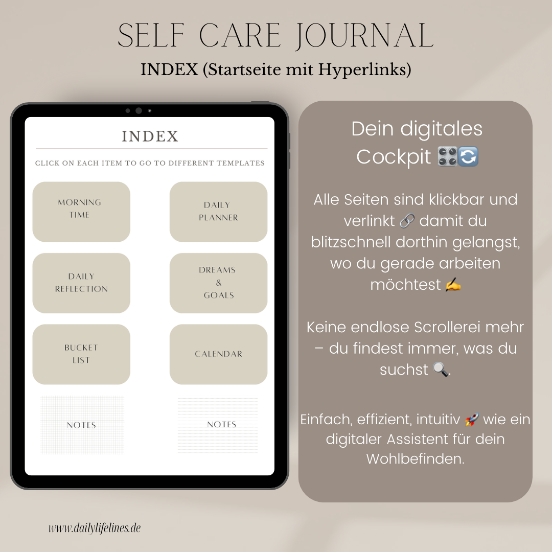 Self Care Journal