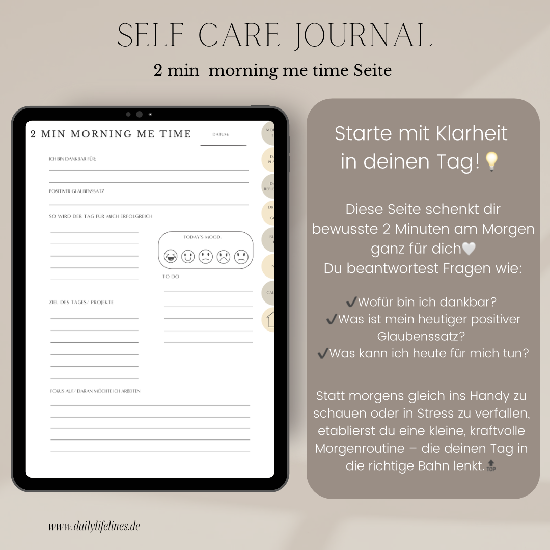Self Care Journal